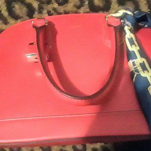 Red Aldo tote bag